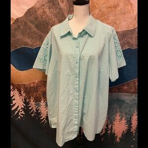 Quacker Factory button down size XXL